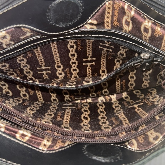 Tignanello Black Butter Leather Shoulder Bag - Picture 6 of 10